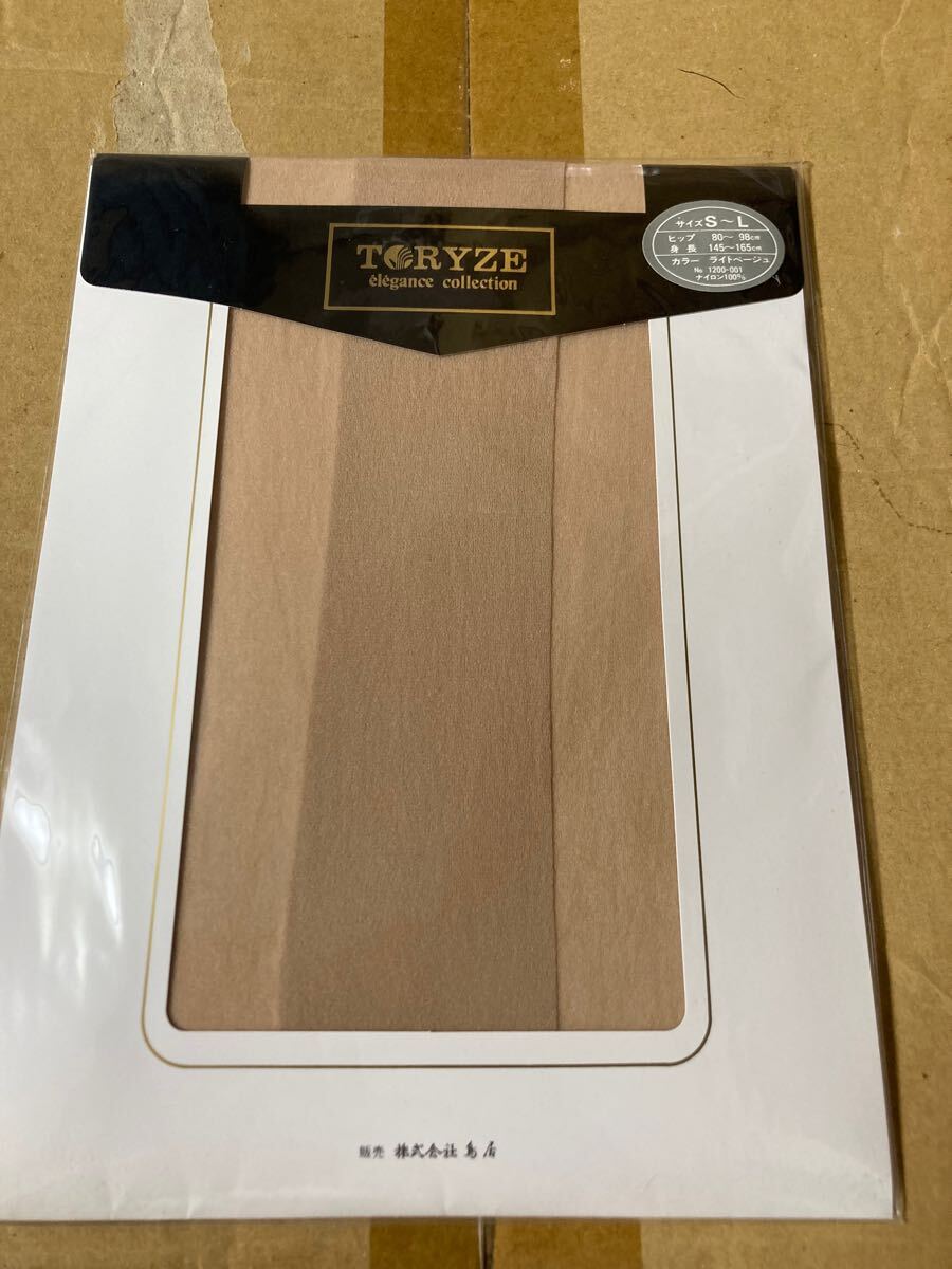 鳥居 TORYZE elegance collection panty stocking トリーゼ パンティストッキング パンスト タイツ ライトベージュ 日本製拍卖