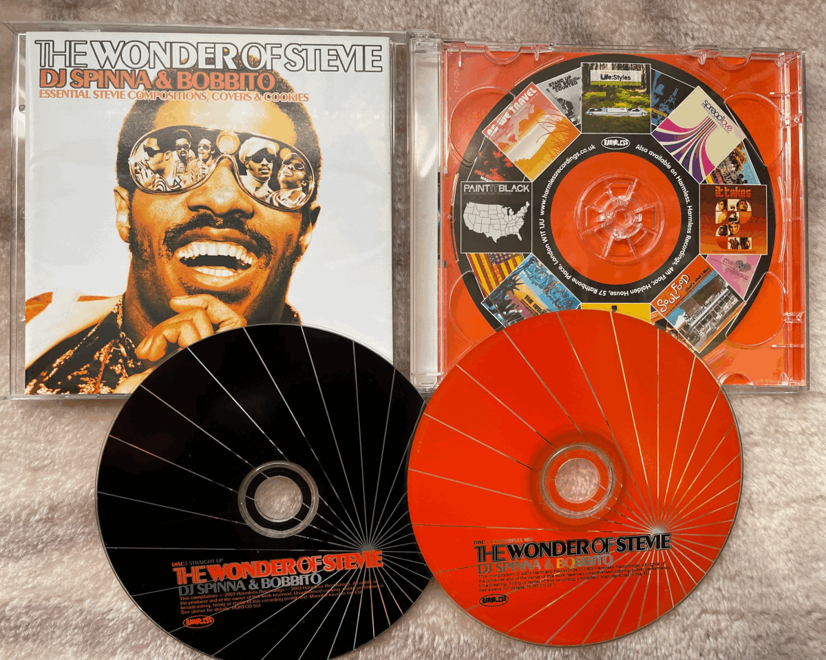 S・ワンダーのカバーリミックス盤 2枚組「Wonder Stevie」拍卖