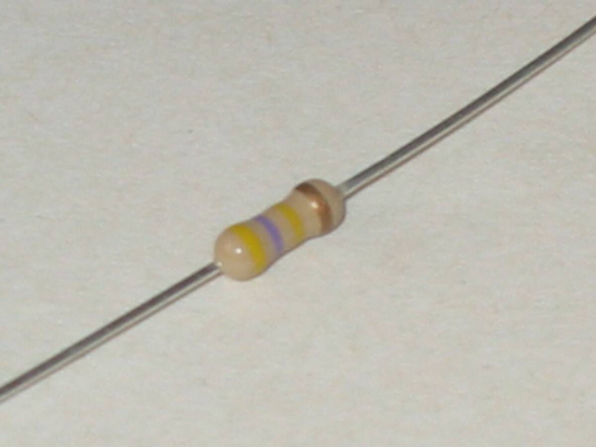 カーボン抵抗 1/4w 470kΩ 【1セット30本】拍卖