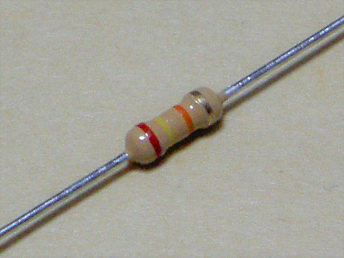 カーボン抵抗 1/4w 24kΩ 【1セット30本】拍卖