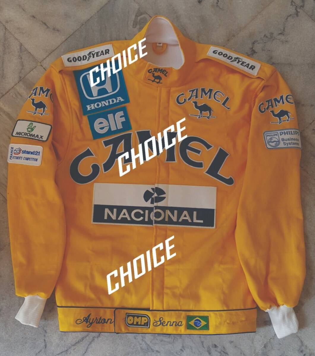 海外 送料込み アイルトンセナ F1 レーシングジャケット サイズ各種 レプリカ拍卖