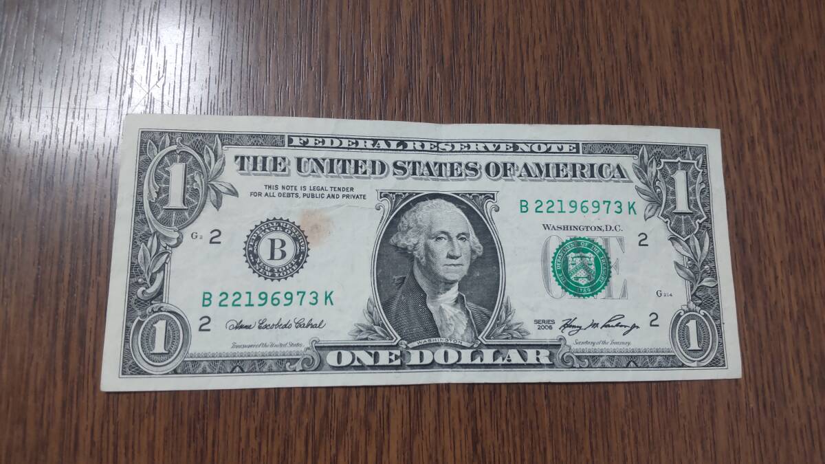 1ドル (series 2006) NEW YORK USD 米ドル アメリカドル拍卖