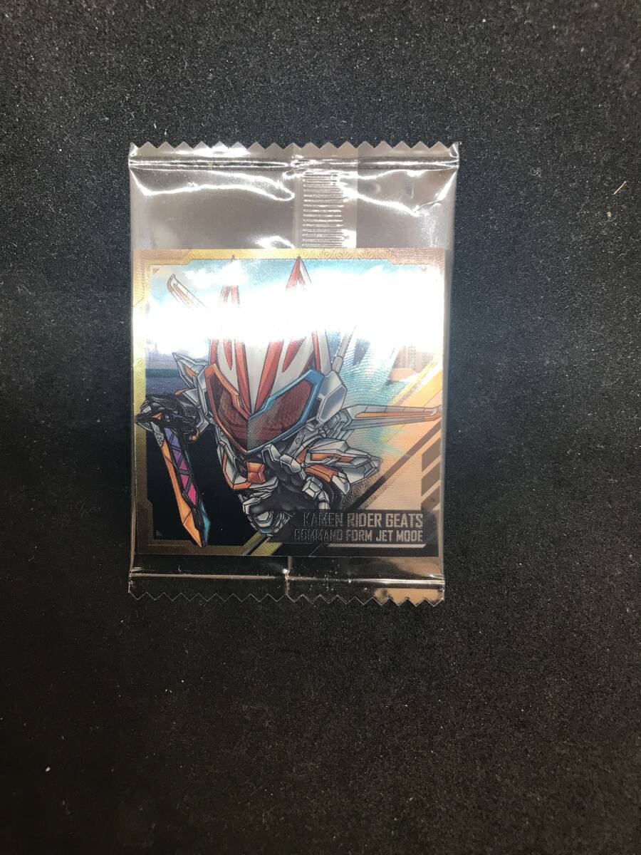 仮面ライダー シールウェハース2 仮面ライダーギーツ コマンドフォーム ジェットモード 開封確認済 未使用品拍卖