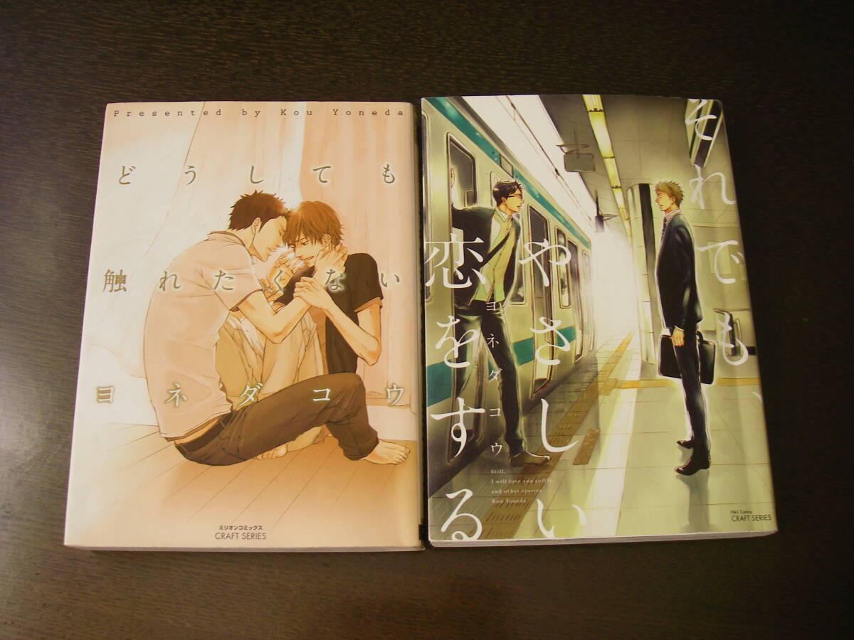 どうしても触れたくない  それでもやさしい恋をする ヨネダコウ 2冊拍卖