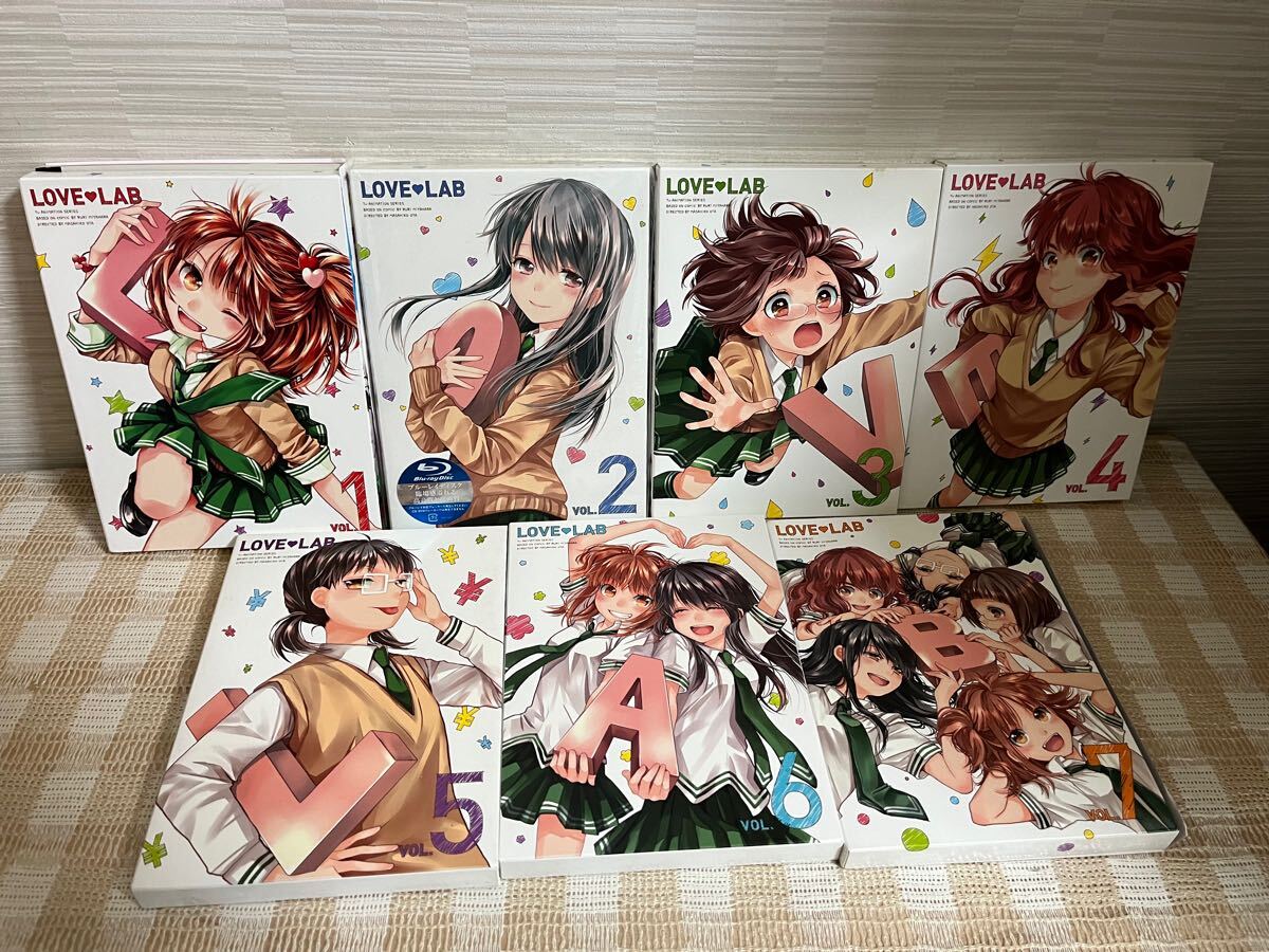 恋愛ラボ 初回全7巻セットBlu-ray 即決 送料無料拍卖