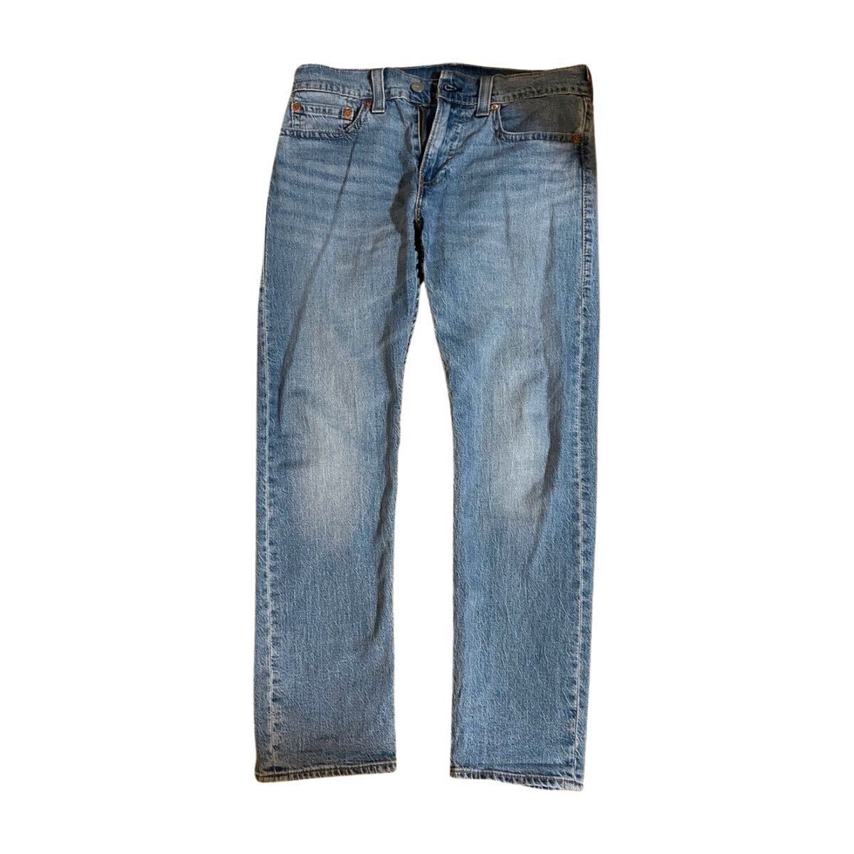Levi's 502 BIG E 32インチ 古着 ライトブルー拍卖