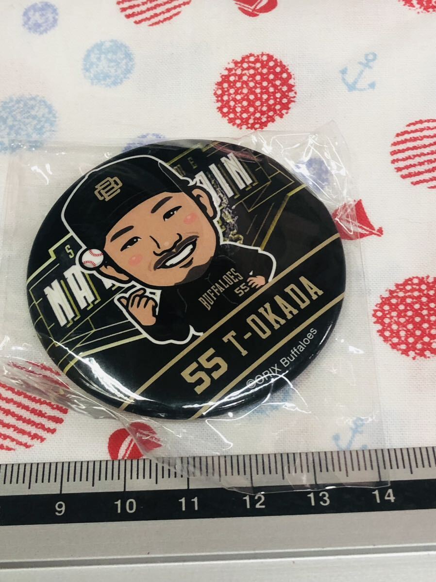 オリックス・バファローズ 缶バッジ T-岡田拍卖