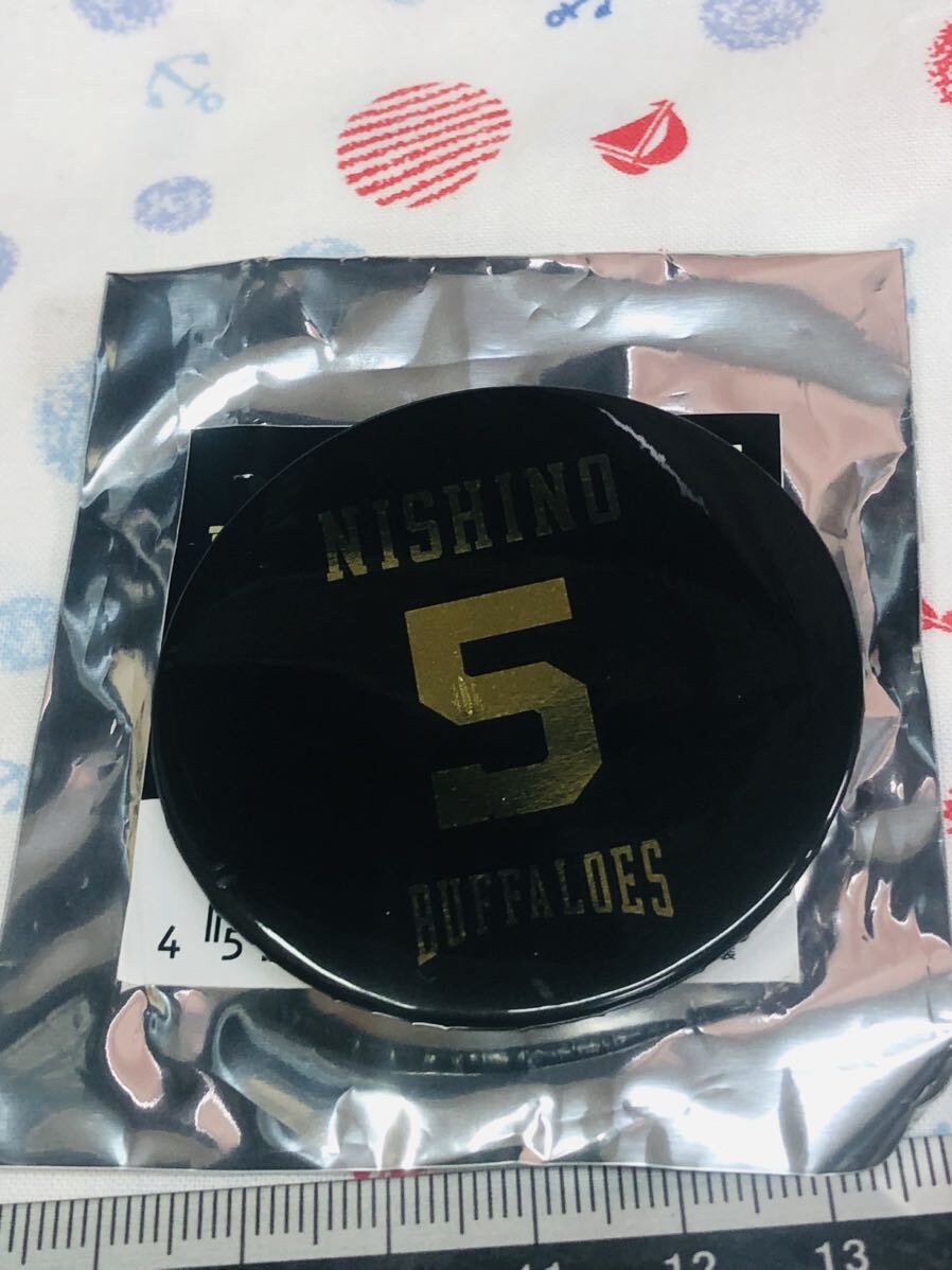 オリックス・バファローズ 缶バッジ 西野真弘 拍卖