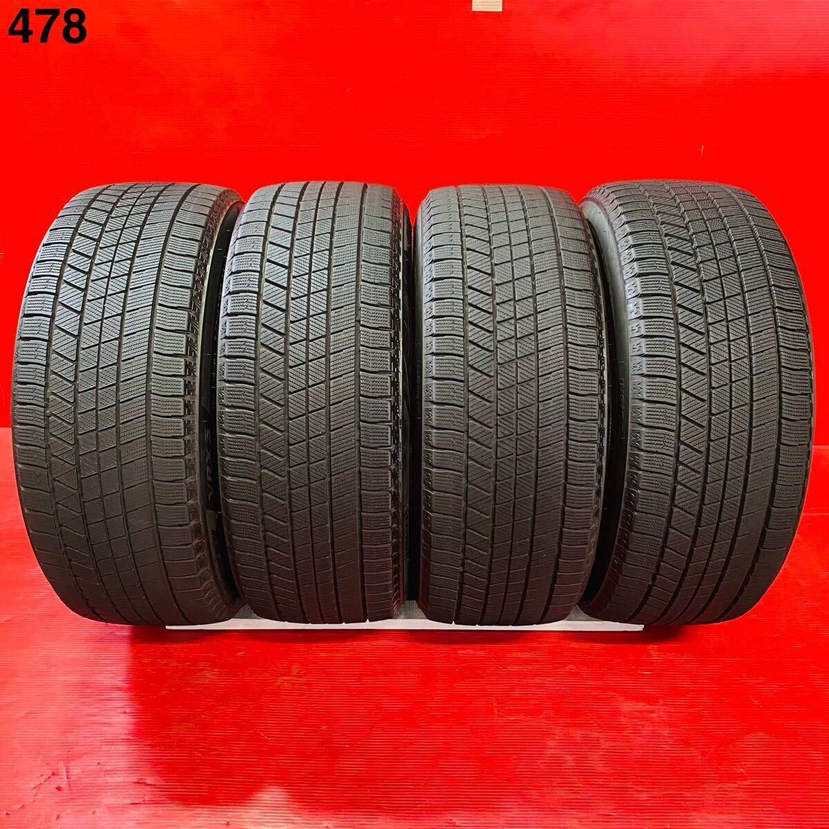 BRIDGESTONE BLIZZAK VRX3 245/40R20 国産 2021年式 パンク修理なし ビード切れなし 汚れあり スタッドレスタイヤ 4本セット拍卖