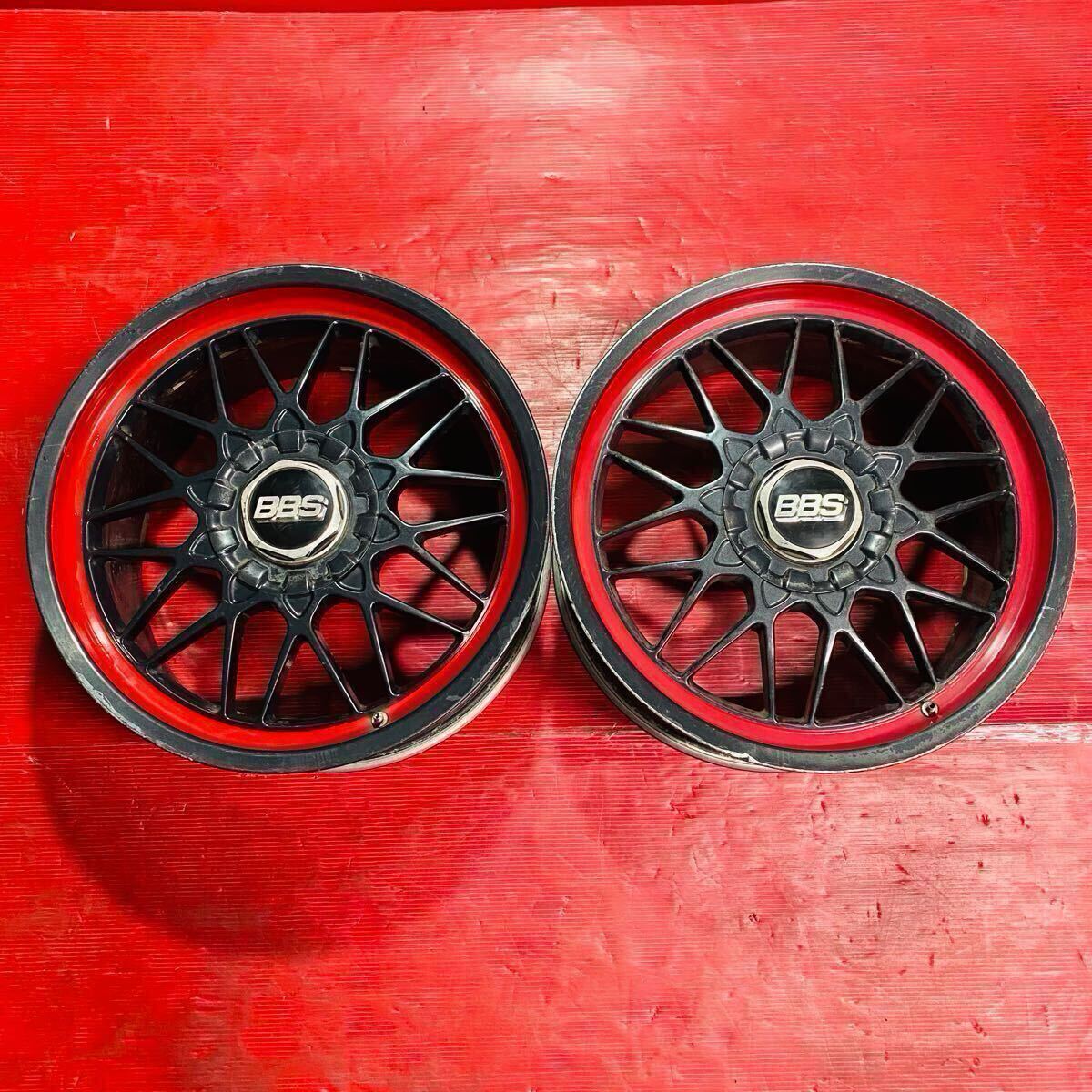 BBS RG115 サイズ 18×9J PCD114.3 H5 OFF+42 ハブ径約59mm 傷汚れあり 2本セット拍卖