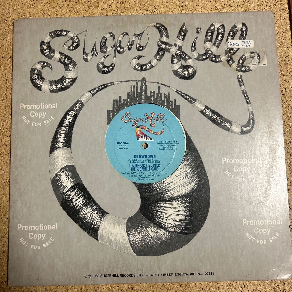 Furious Five meets Sugarhill Gang / Showdown / LP レコード拍卖