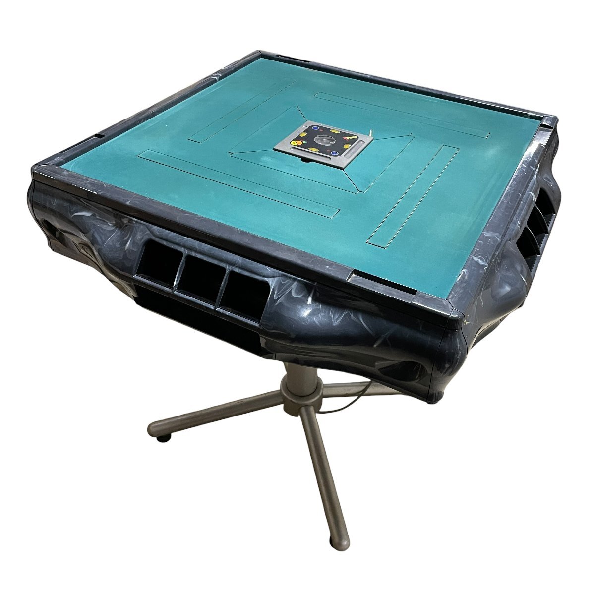 ofX54859N◆中古品/長期保管品/直接引取限定◆全自動麻雀卓 大洋化学株式会社 AMOS VIERAL アモスヴィエラ 麻雀 牌 点棒 セット拍卖