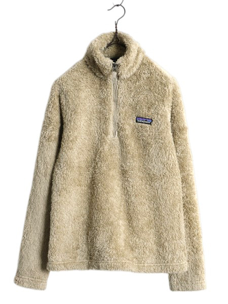 18年製 パタゴニア ロスガトス ハーフジップ レディース S 古着 Patagonia アウトドア 毛長 パイル ボア フリース ジャケット プルオーバー拍卖