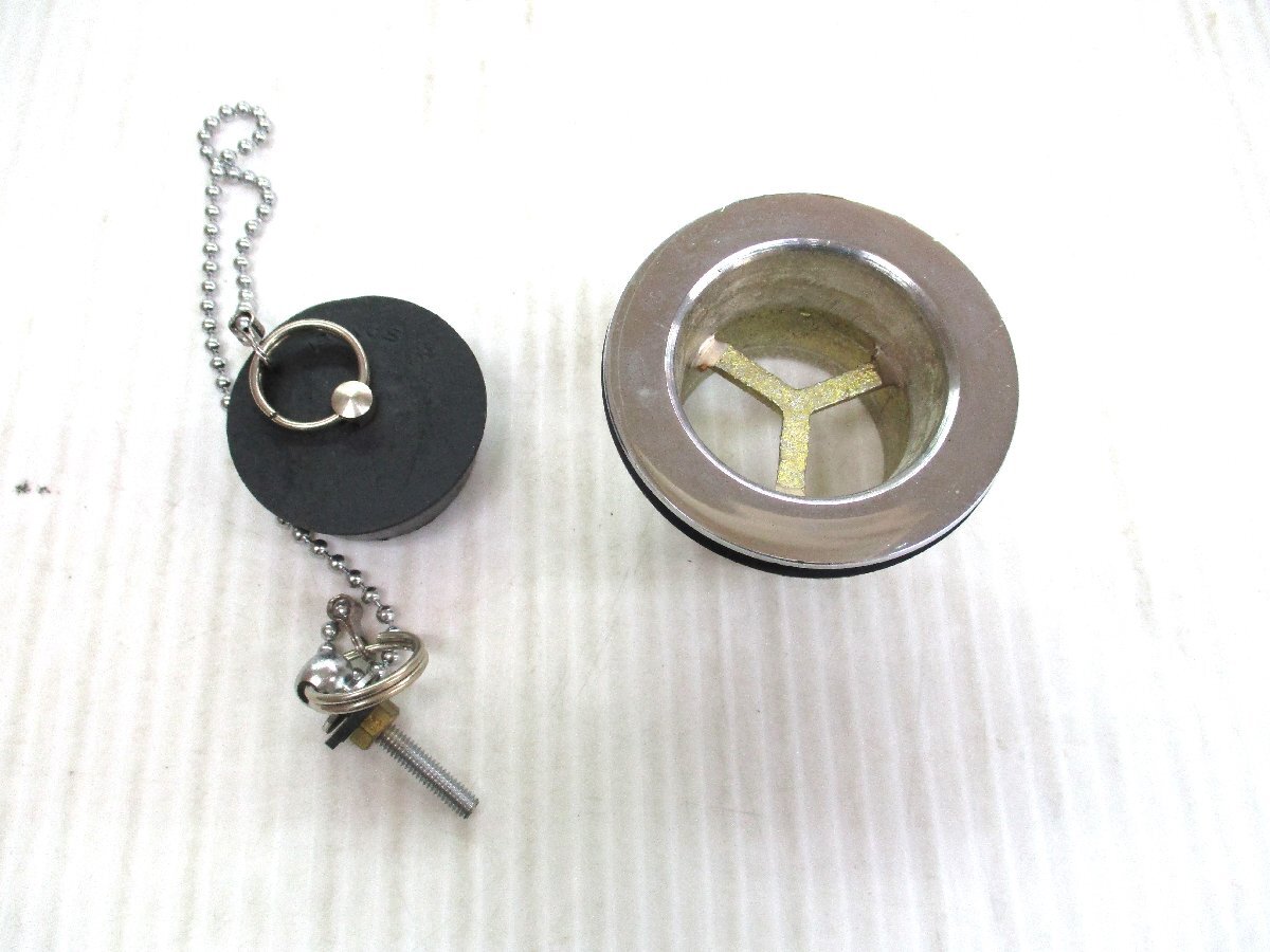 ゴム栓 鎖付 上径φ5.6㎝下径φ4㎝ 未使用 長期保管品 98802 ★拍卖