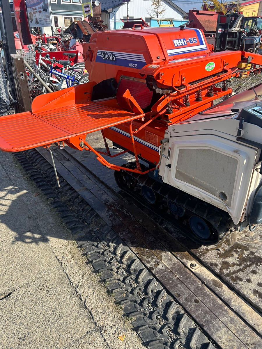 クボタ自動脱殼機 クボタRH1-65 宮城県角田市発 農機具拍卖