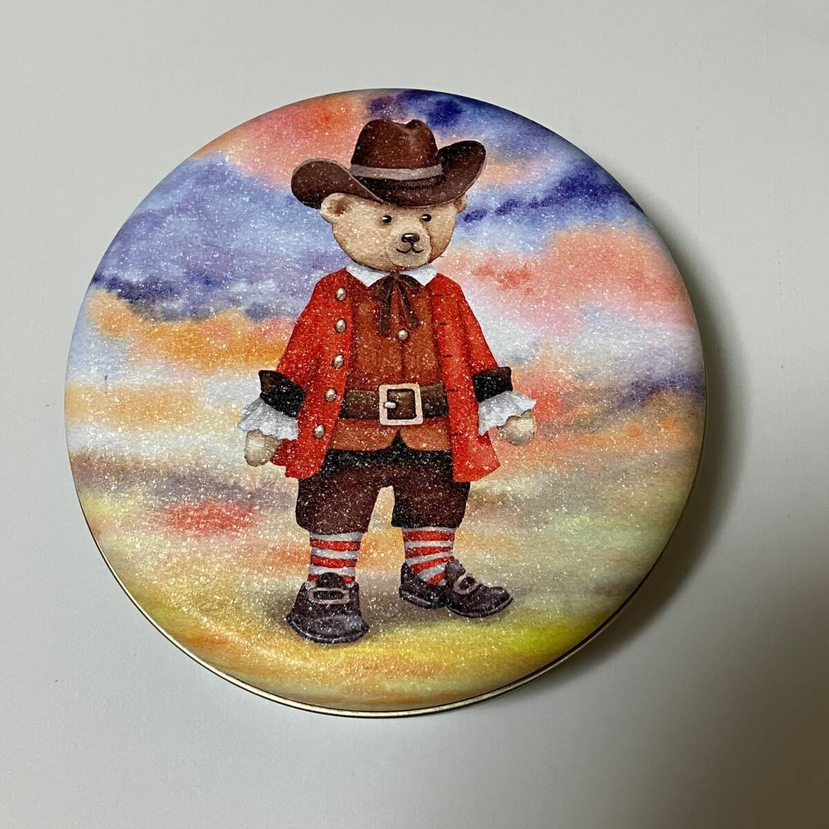 缶のみ☆香港 Jenny bakery ジェニーベーカリー クッキー くま 空き缶 小熊拍卖