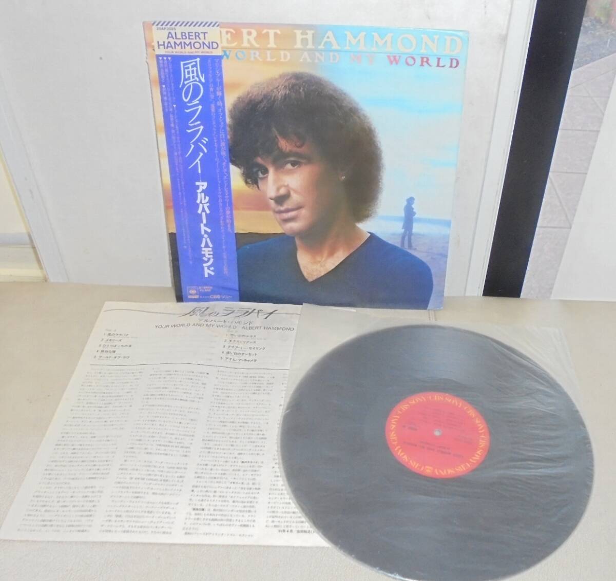 アルバートハモンド ALBERT HAMMOND/風のララバイ(LP,帯付,25AP2025,)難あり拍卖