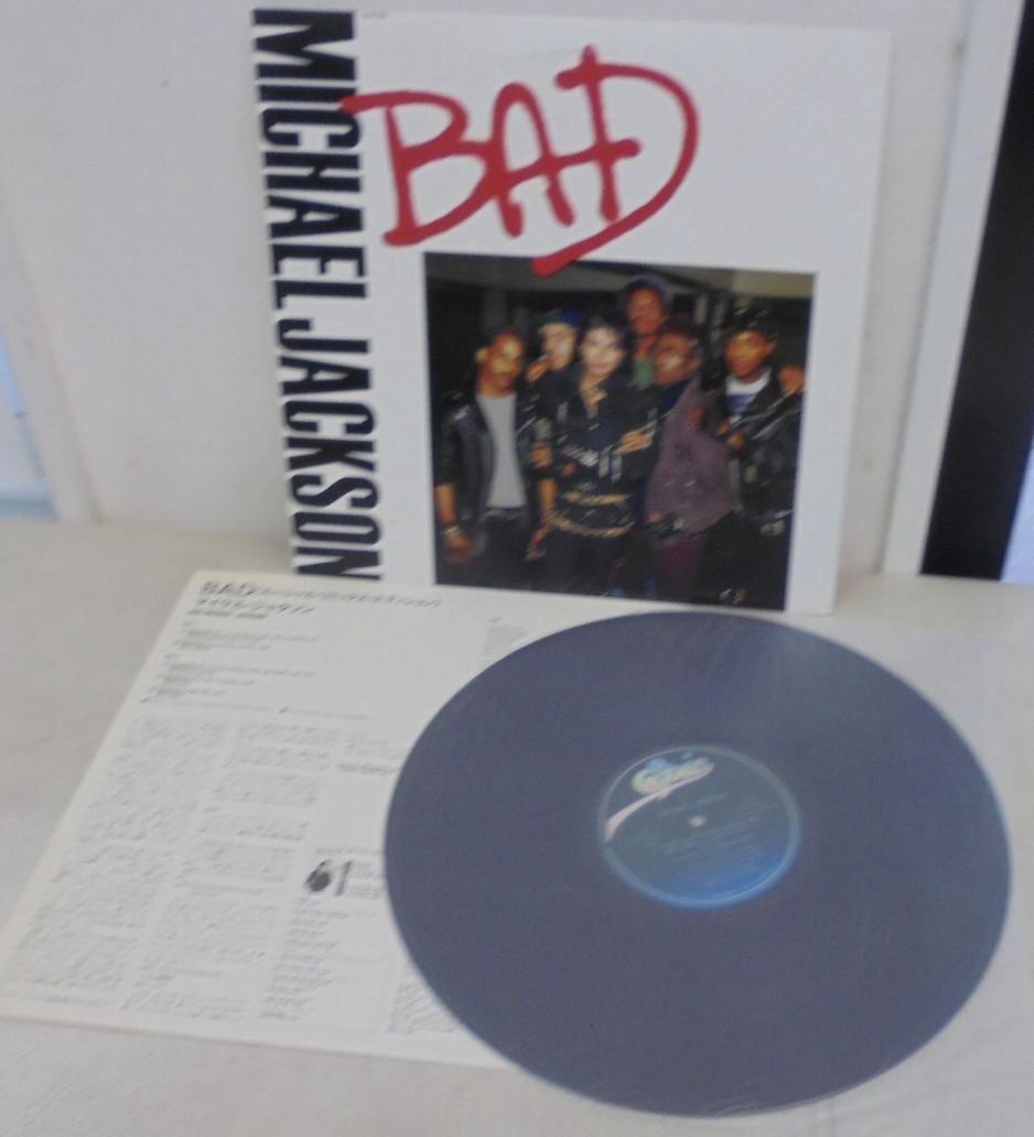 マイケル・ジャクソン MICHAEL JACKSON/BAD (5 version mix)/12inch,EPIC 15 3P-851/国内盤拍卖