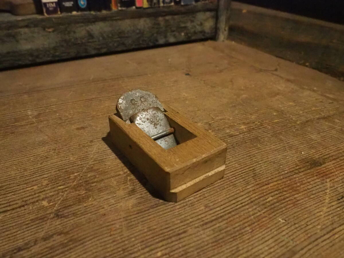 【時計職人の極小鉋】金槌ハンマー金床アンビル木工ツール古道具アンティーク骨董インテリア昭和レトロのこぎりインダストリアル拍卖