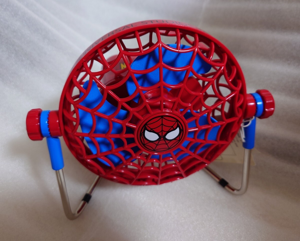 USJ限定 スパイダーマン・ザ・ライド 卓上ファン 扇風機 ユニバーサル・スタジオ・ジャパン拍卖