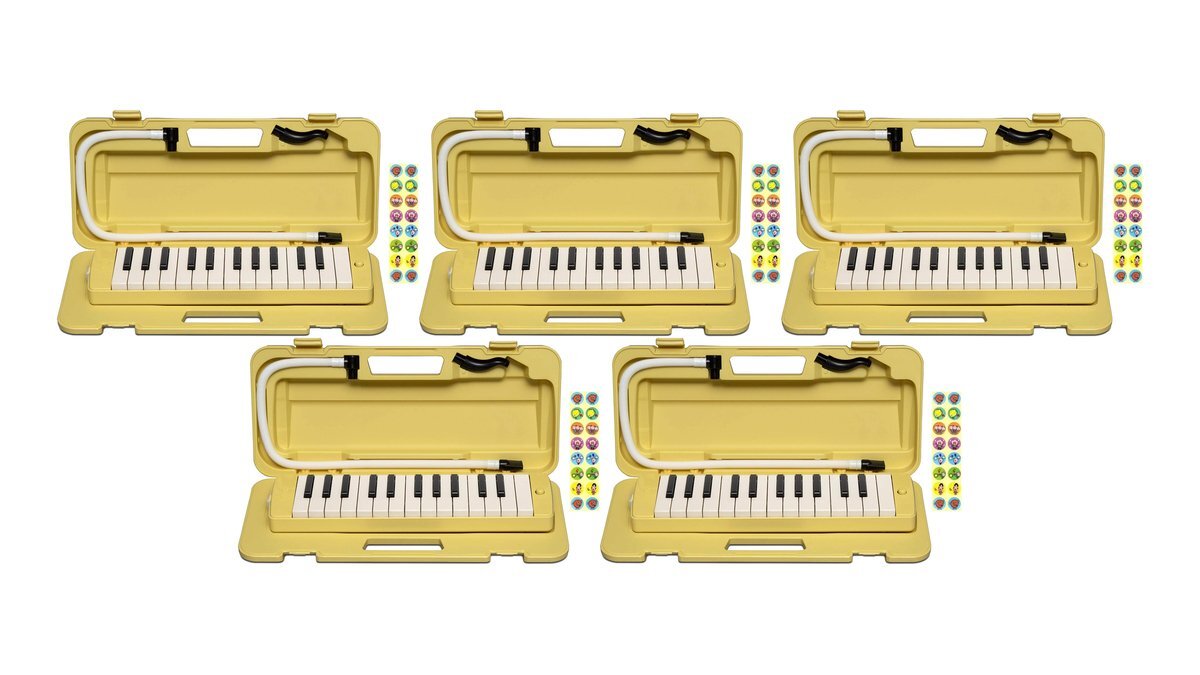 即決◆新品YAMAHA P-25F×5台+数量限定ドレミシール5枚拍卖