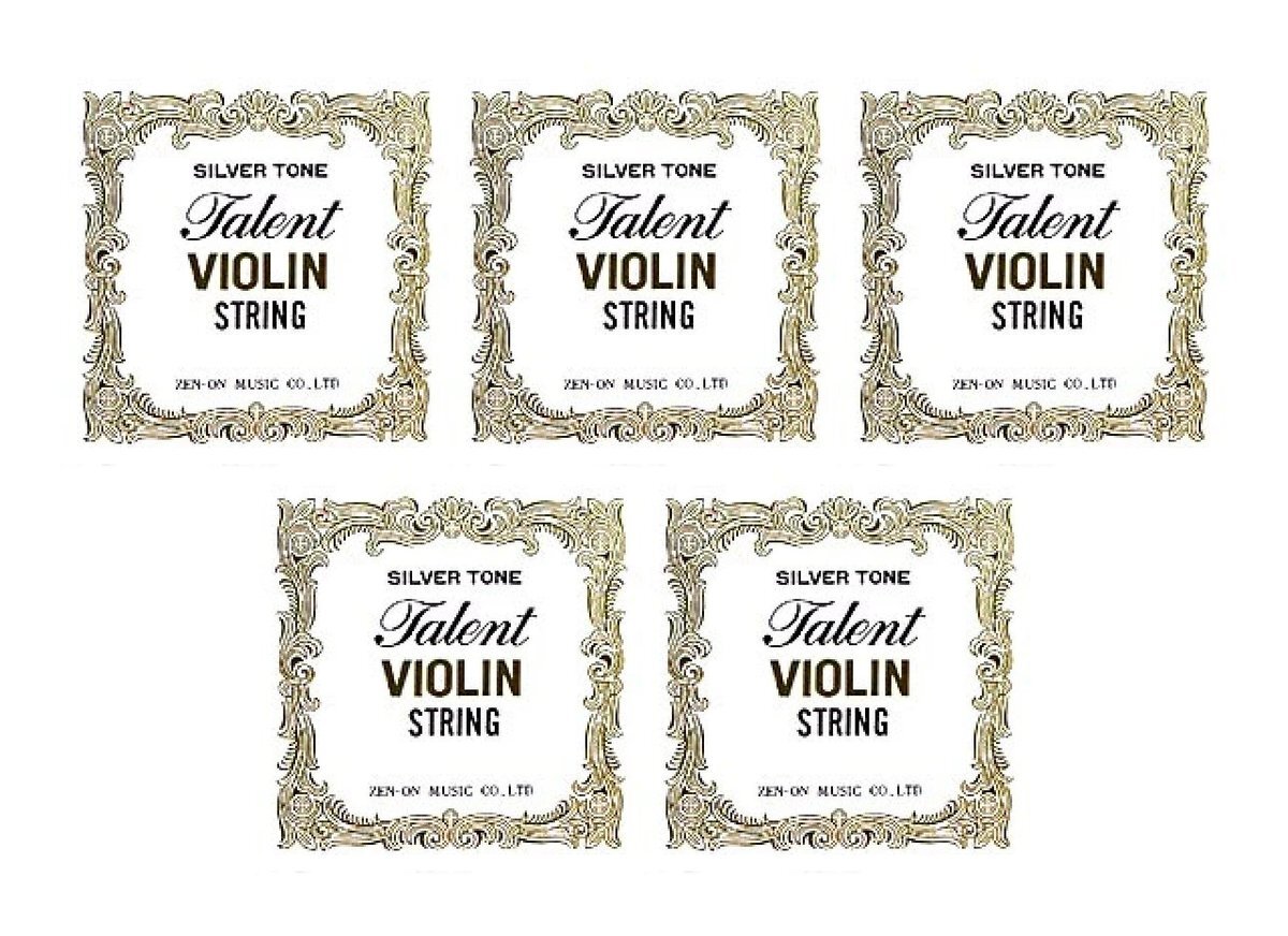 即決◆新品◆送料無料Talent 分数サイズ バイオリン弦セット×5/メール便拍卖