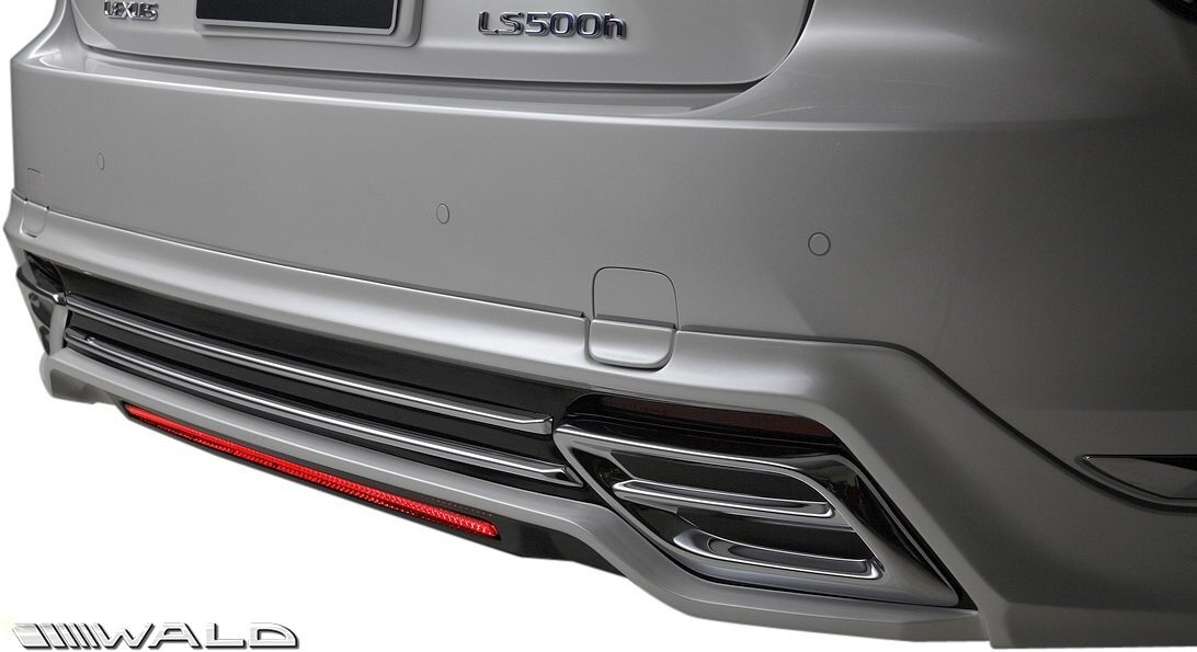 【M’s】 レクサス 50 LS 前期 LS500h ハイブリッド EXECUTIVE version L I package (H29.10-R2.10) WALD HV リアスカート ヴァルド バルド拍卖