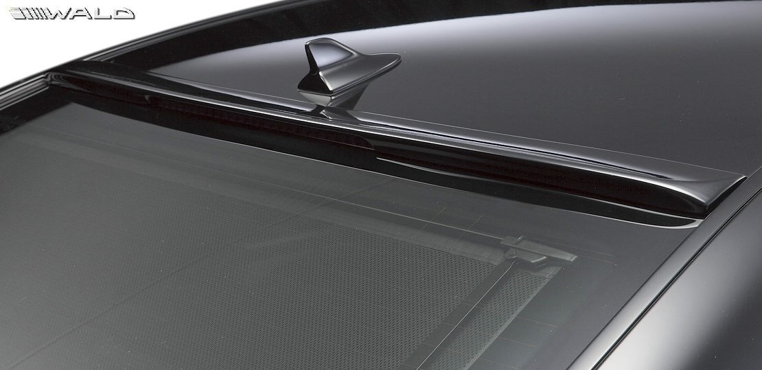 【M’s】 LEXUS 40系 LS 後期 LS460 LS600h Fスポーツ 用 (H24.10-H29.10) WALD EXECUTIVE LINE ルーフスポイラー ABS ヴァルド エアロ拍卖