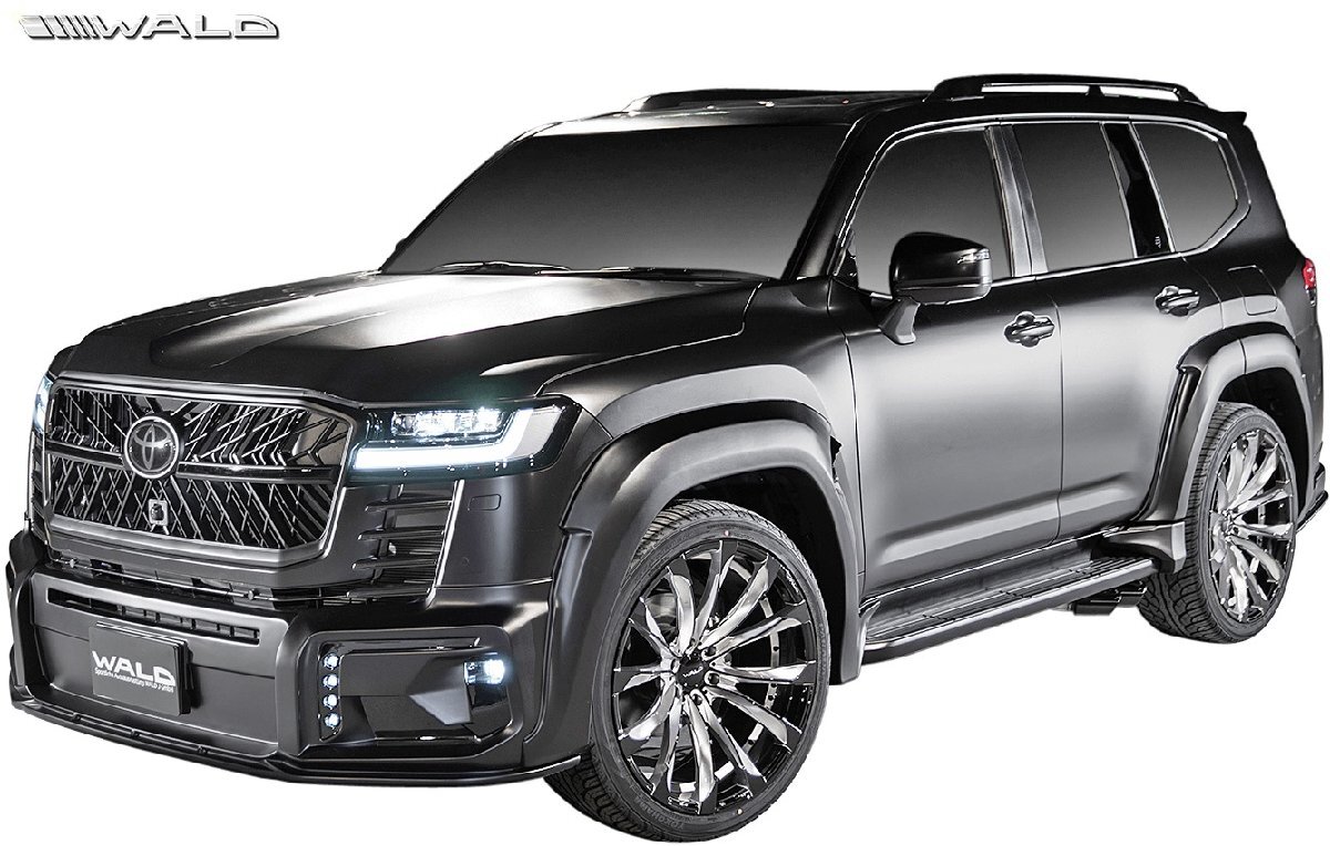 【M’s】 300ランドクルーザー ランクル FJA300 VJA300W (R3.8-) WALD 4Pキット ヴァルド バルド ABS フルエアロ フルキット 現行 カスタム拍卖