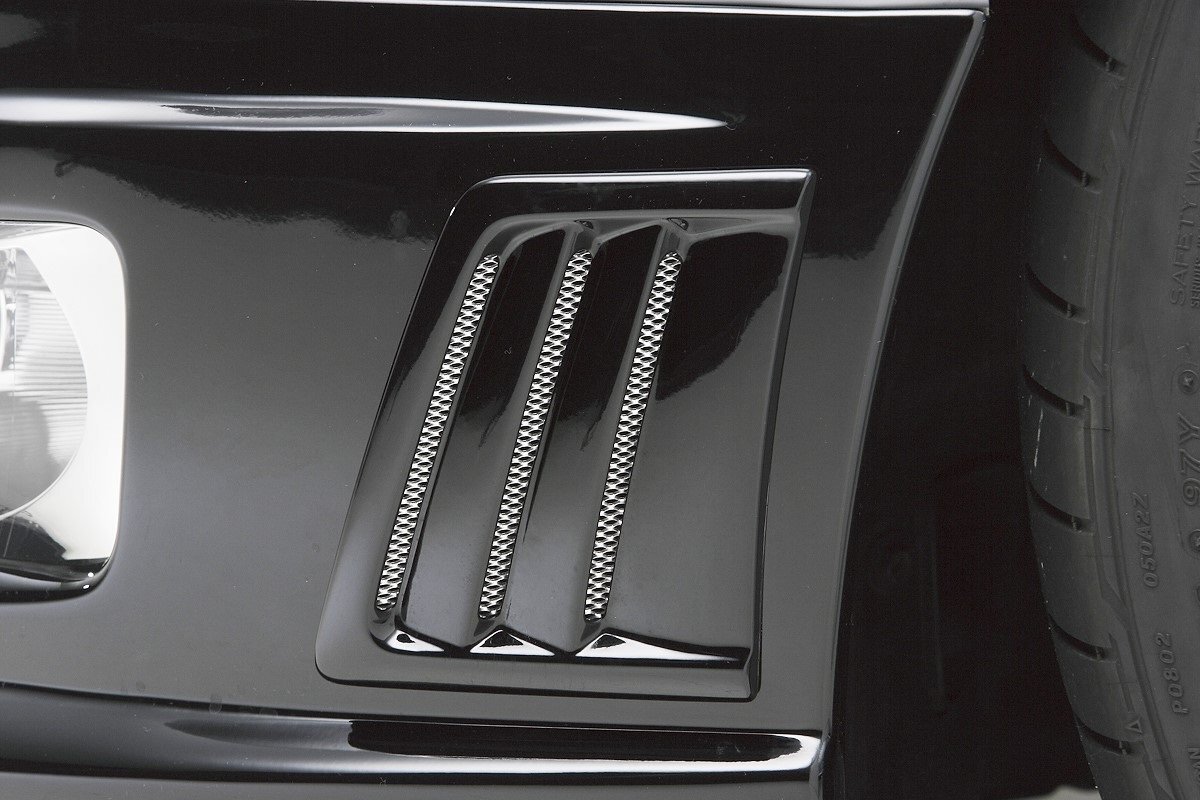 【M's】 レクサス 40系 LS600H LS600hL UVF45 UVF46 中期 (H21.9-H24.10) WALD EXECUTIVE LINE フロントサイドダクト 左右 FRP ヴァルド拍卖