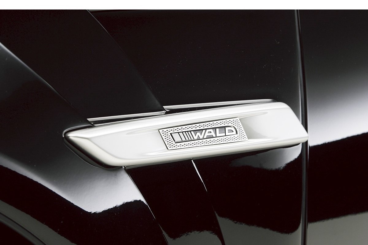 【M's】 レクサス 40系 LS600H LS600hL UVF45 UVF46 中期 (H21.9-H24.10) WALD EXECUTIVE LINE ステンレスピラーリフレクター LR ヴァルド拍卖