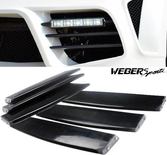 【M's】 日産 Z34 フェアレディZ 2009-2021 WEBER Sports ZENITH LINE フロントバンパー用 ダクトフィン 左右 ウェーバースポーツ エアロ拍卖