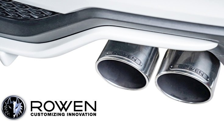 【M's】 220 クラウン RS ROWEN オールステンレス 2.0L TB リアマフラー Φ100真円 (ステンレステール) 車検対応 ロェン パーツ 1T036Z00S拍卖