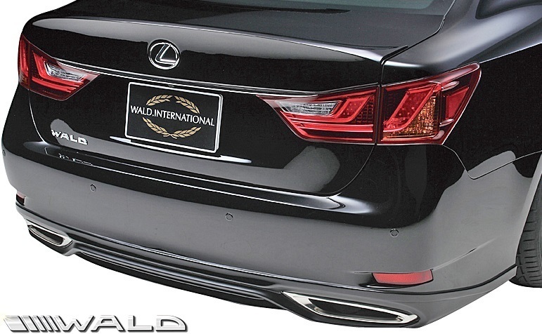 【M's】レクサス Fスポーツ GS250 GS350 GRL10 (H24.1-H27.11) WALD EXECUTIVE LINE リアスカート 未塗装 ABS LEXUS GS ヴァルド エアロ拍卖