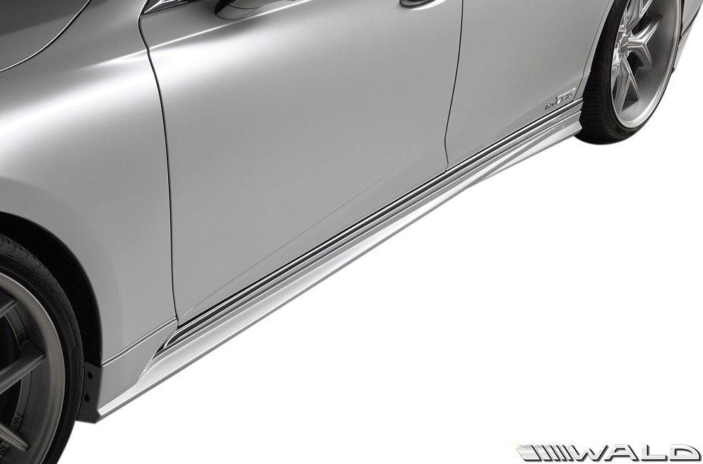 【M’s】 レクサス 50系 LS 前期 LS500 ターボ EXECUTIVE version L I package (H29.10-R2.10) WALD サイドステップ 左右 ヴァルド エアロ拍卖
