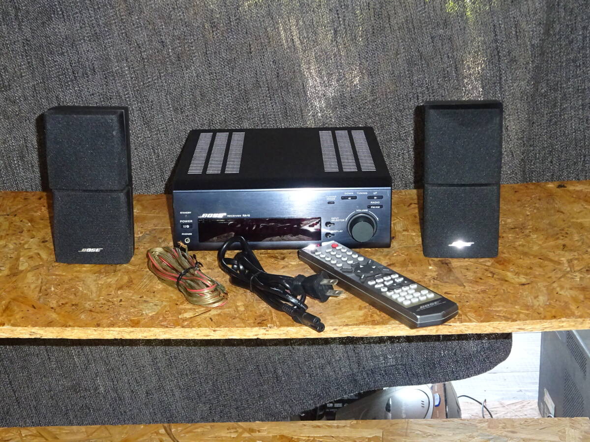 BOSE RA-15 + BOSEスピーカー付き リモコン付き アメリカンサウンド拍卖