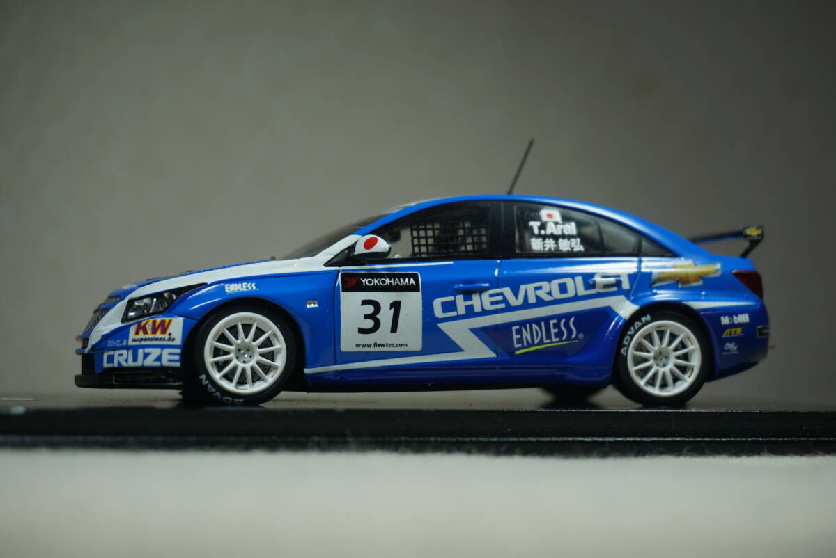 1/43 新井 WTCC 日本ラウンド spark Chevrolet Cruze 1.6T #31 Arai Toshi 2011 Race of Japan suzuka シボレー クルーズ 敏弘 鈴鹿 日本拍卖