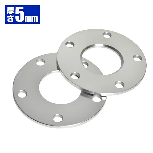 ポルシェ ケイマン 987 全車共通 ホイールスペーサー 2枚 厚み5mm ハブ径71.6mm 品番W37拍卖