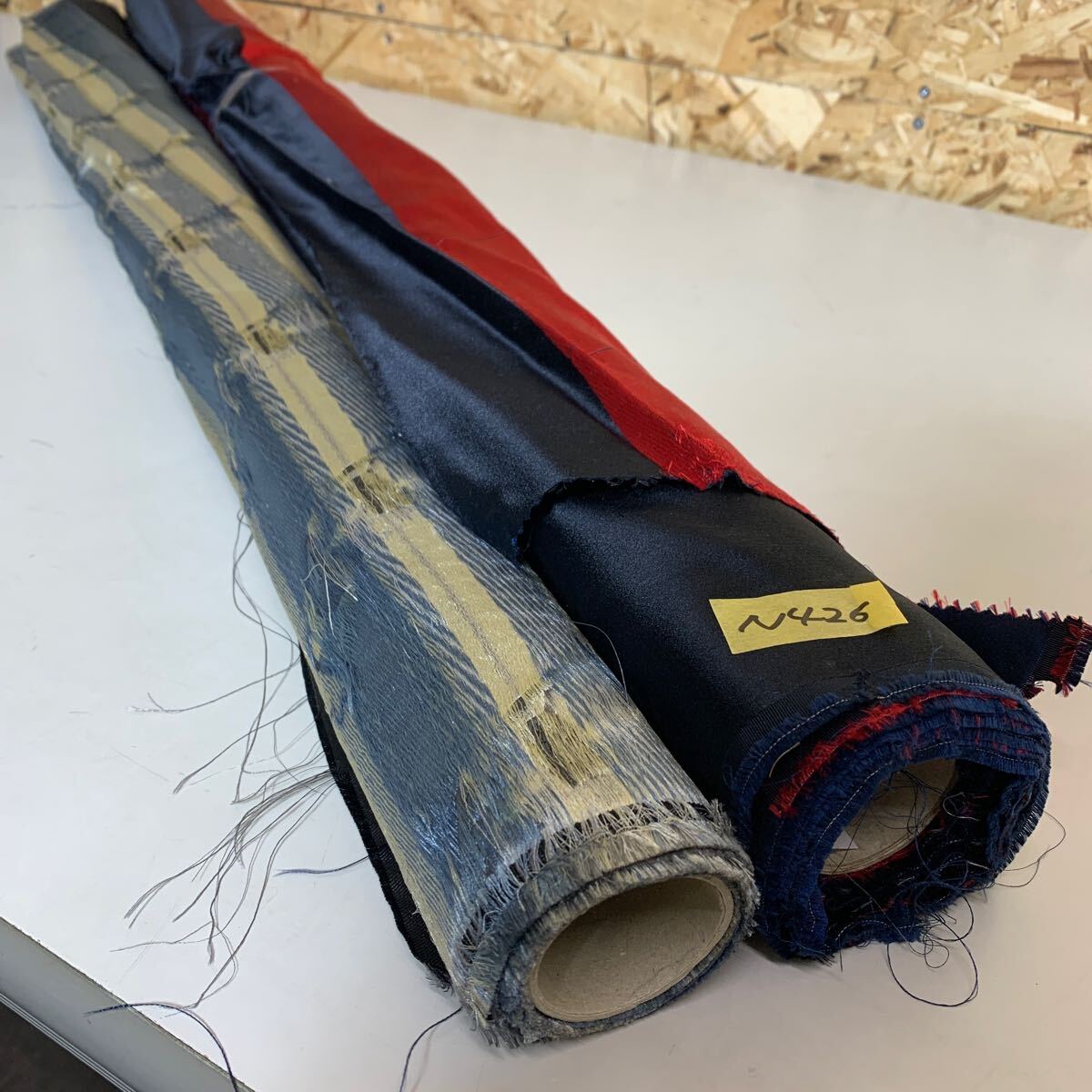 フランス製 生地 ロール フランス輸入品 セット 同梱可 ハンドメイド 布地 カーテン ネクタイ アンティーク N246拍卖