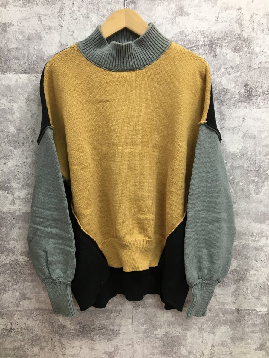 SLY BLOCKING COLOR スライ ニットトップス セーター【4320-004】拍卖
