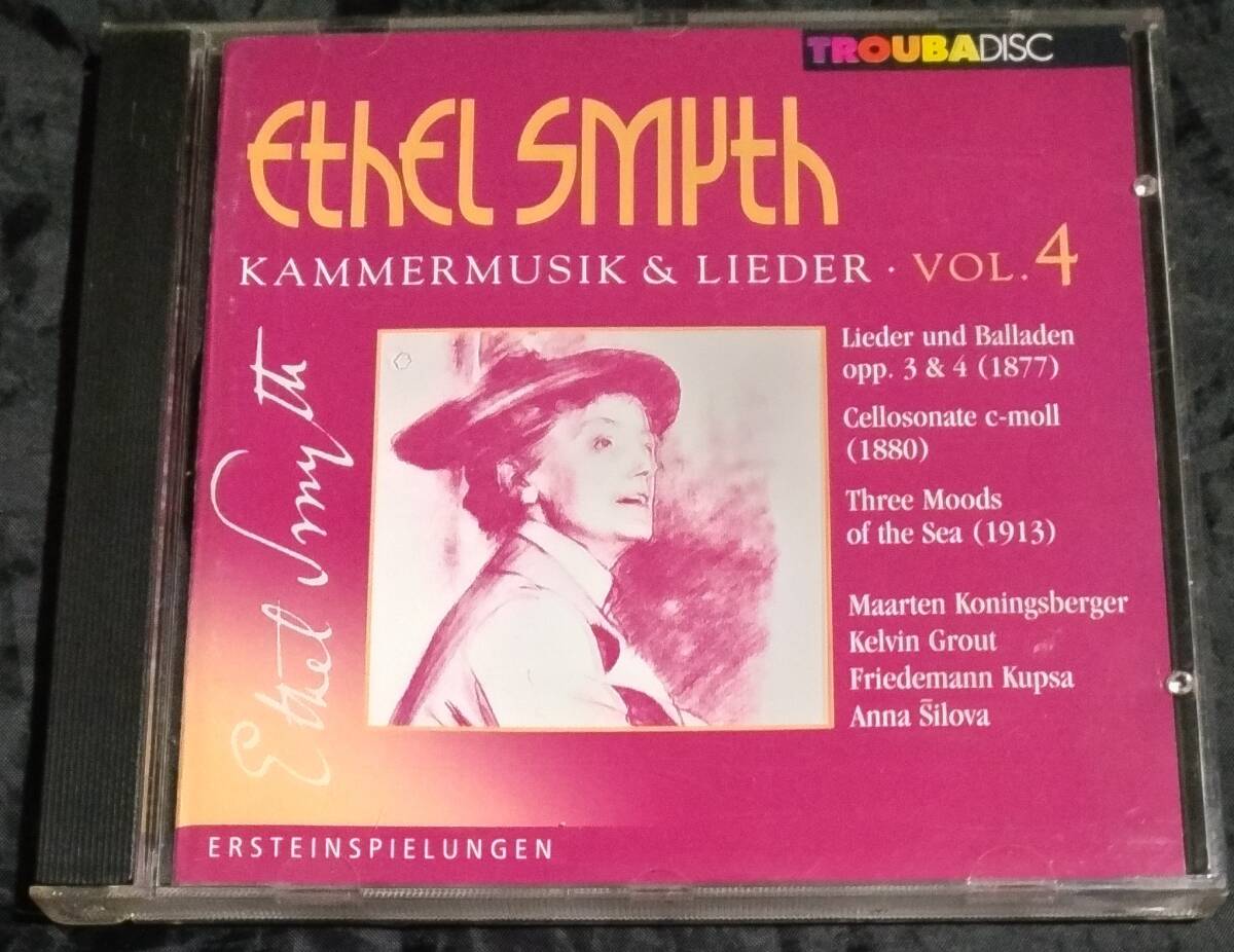 CD/Ethel Smyth kammer Music & Lieder Vol4 /フリーデマン・クプサ/コニングスベアガー/ケルヴィン・グラウト/4014432014173/tro-CD01417拍卖