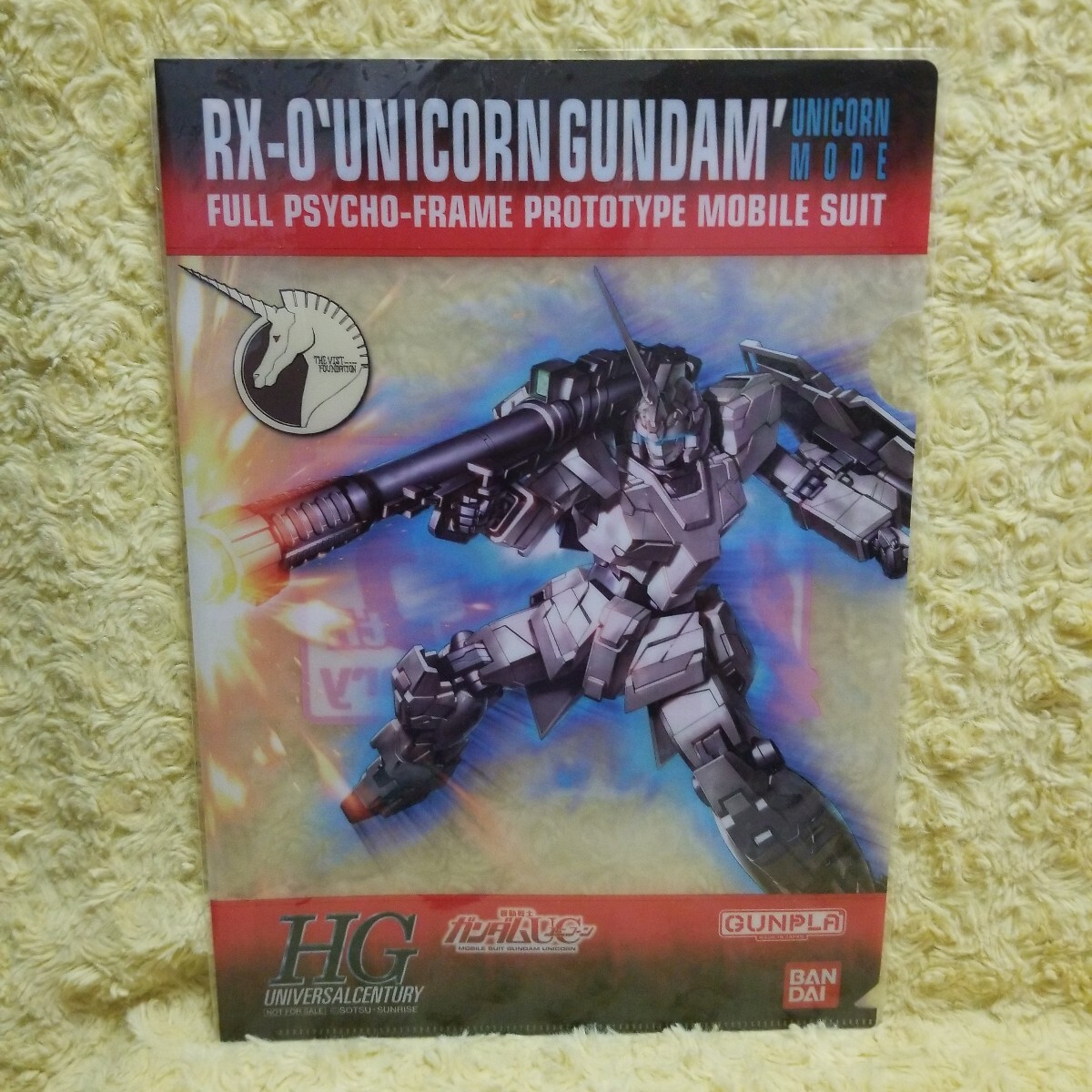 ガンプラ30th Anniversary 機動戦士ガンダムユニコーン クリアファイル 非売品拍卖