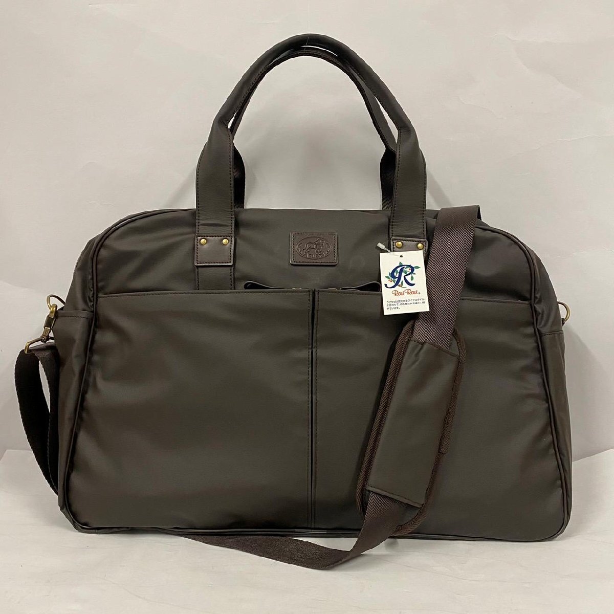【保管品】ヤマト屋 Ravi Ravi ラビラビ ASLAN アスラン ボストンバッグ ブラウン系 旅行グッズ拍卖