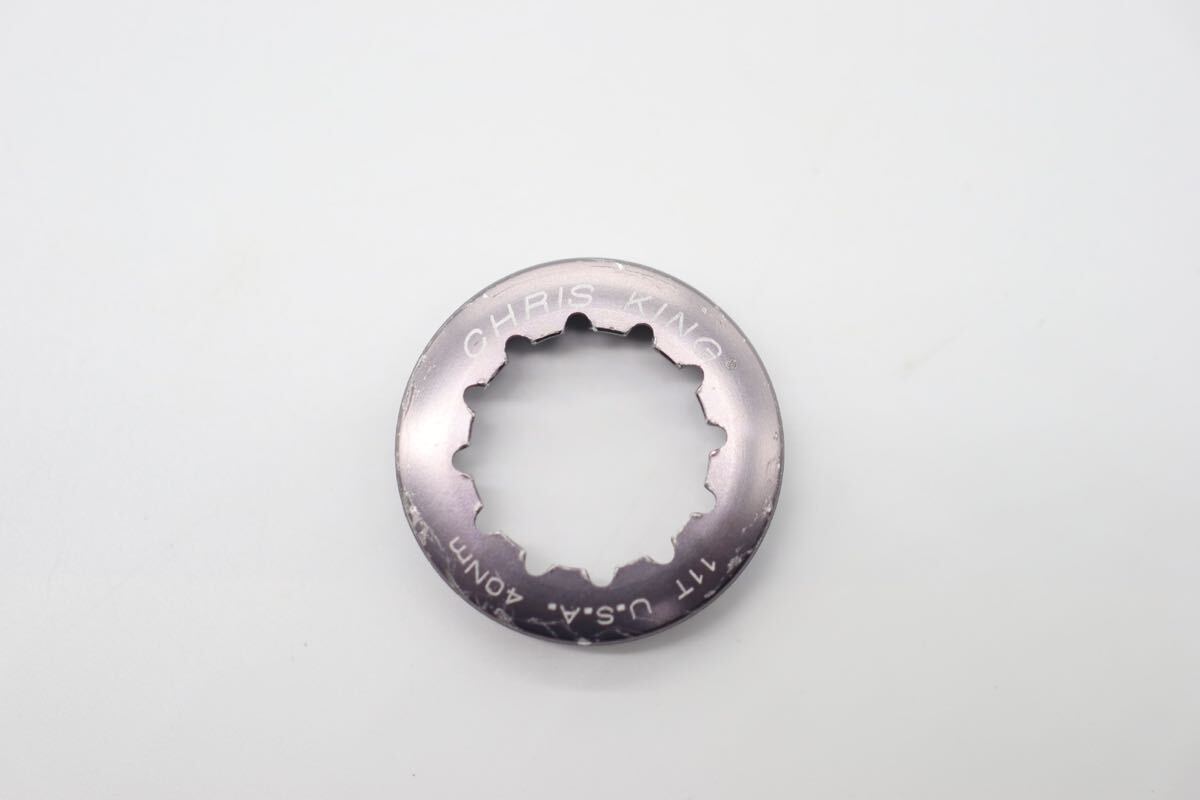 Chris King Cog Lock Ring クリスキング ロックリング ハブ コグ R45 blue lug ブルーラグ SURLY サーリー CRUST クラスト rivendell拍卖