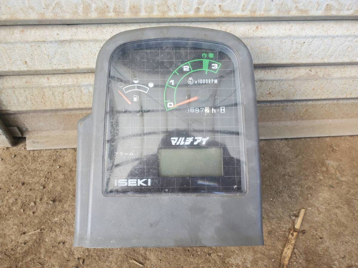 ★茨城発 イセキ コンバイン HA25G外し メーターパネル★拍卖