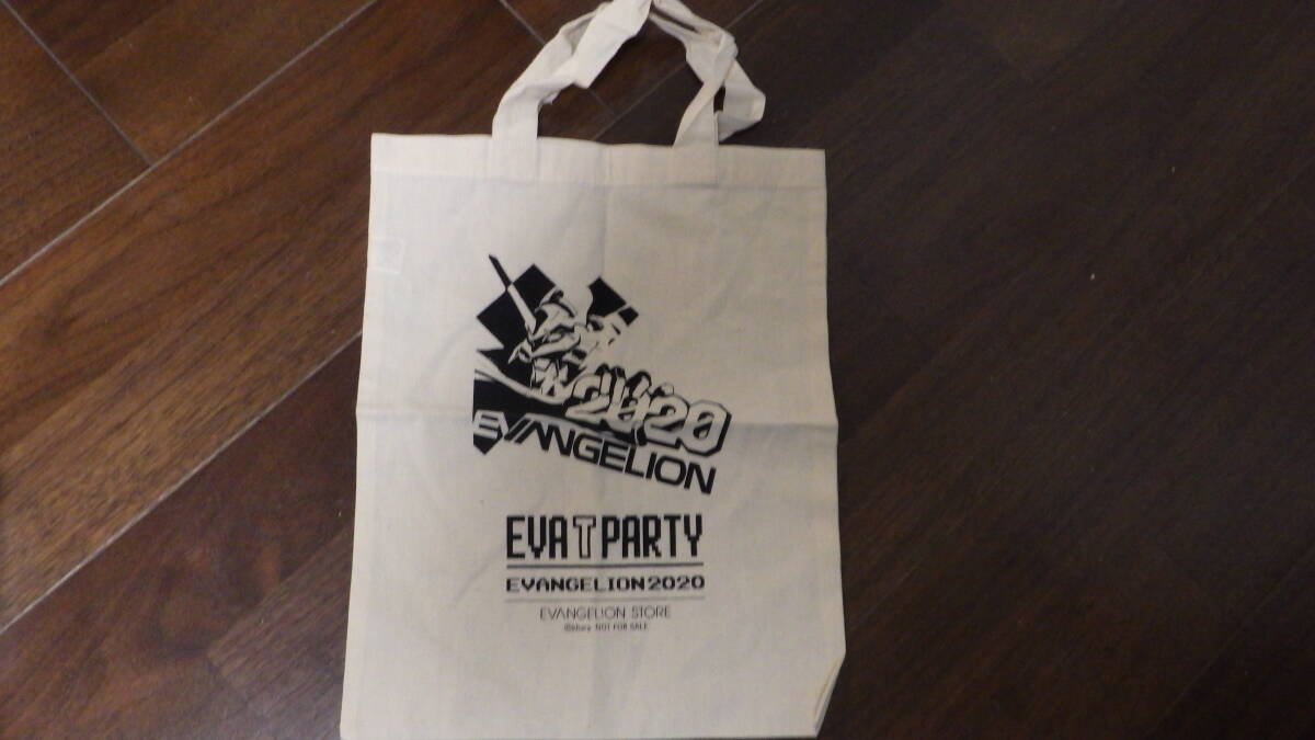 非売品 新品未使用 エバンゲリオン トートバッグ コットン EVA T PARTY 2020拍卖