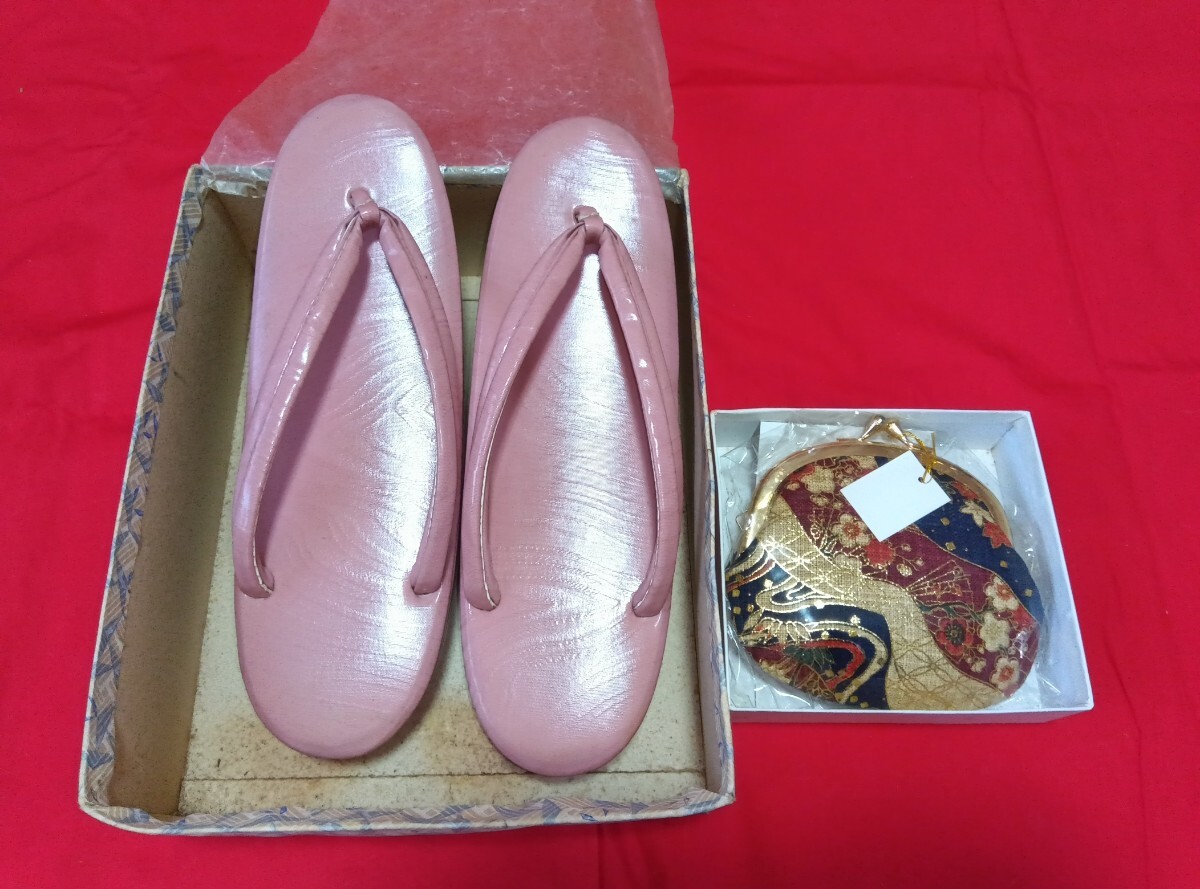 和装草履と財布セット拍卖