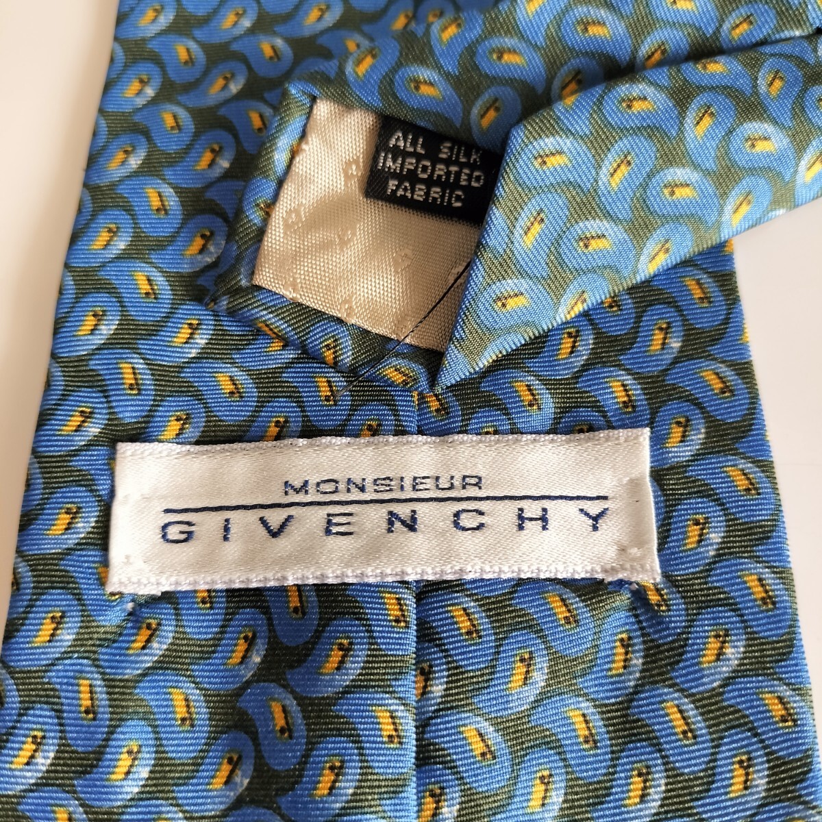 ジバンシィ (GIVENCHY)ジバンシー緑青涙ネクタイ拍卖