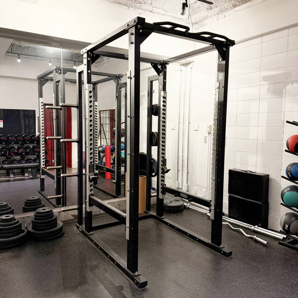 K テクノジム オリンピックパワーラック PG11 幅130cmx奥行170cmx高さ230cm ほぼ分解済 直接引き取り限定 1113N03xxxx8拍卖