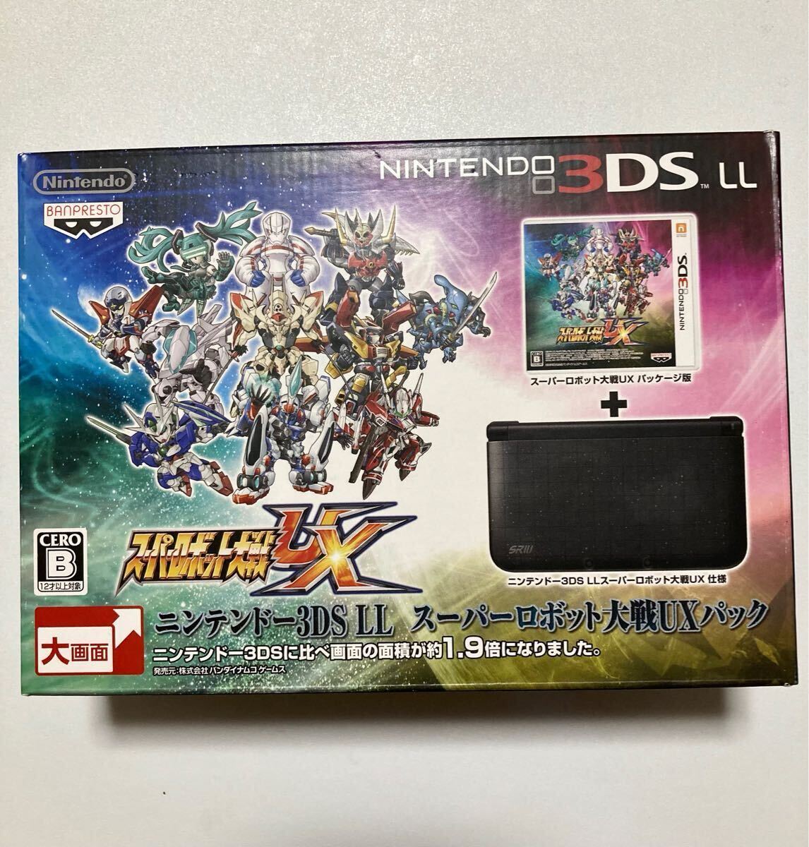 3DS LL 本体 スーパーロボット大戦 新品拍卖